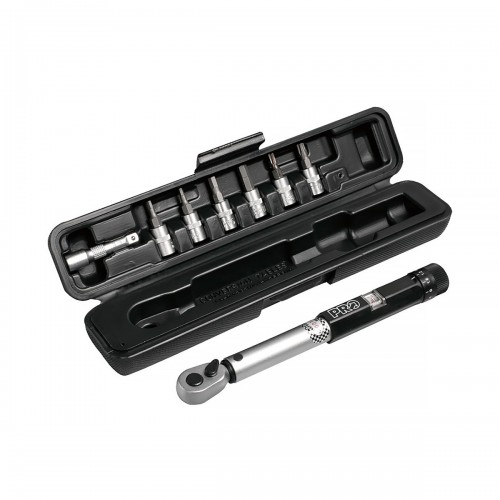 SHIMANO TORQUE WRENCH ADJUSTABLE 3-15NM WITH SOCKETS AND EXTENSION