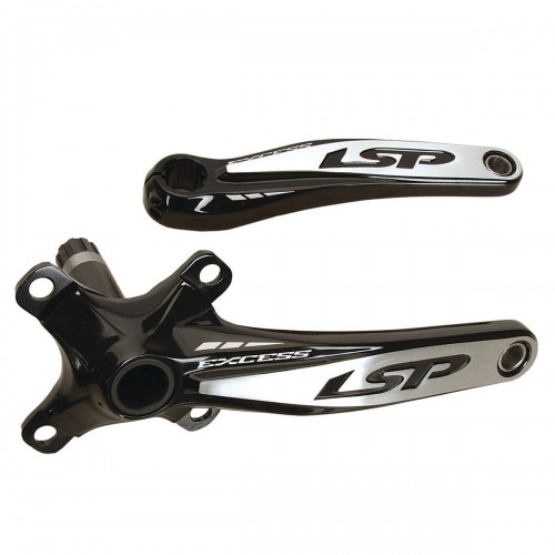 Insight BMX Alloy 4-Bolt 2 Piece RLC Crankset 170mm Black