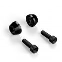 CHASE REAR HUB TAPERED CONE WASHER AND BOLT - 10MM / 3/8 AXLE